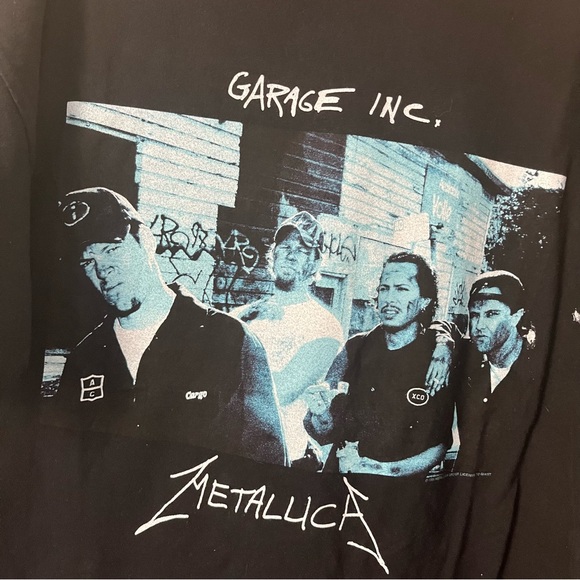Vintage Metallica 1998 Garage Inc Band T Shirt XL - Picture 2 of 10